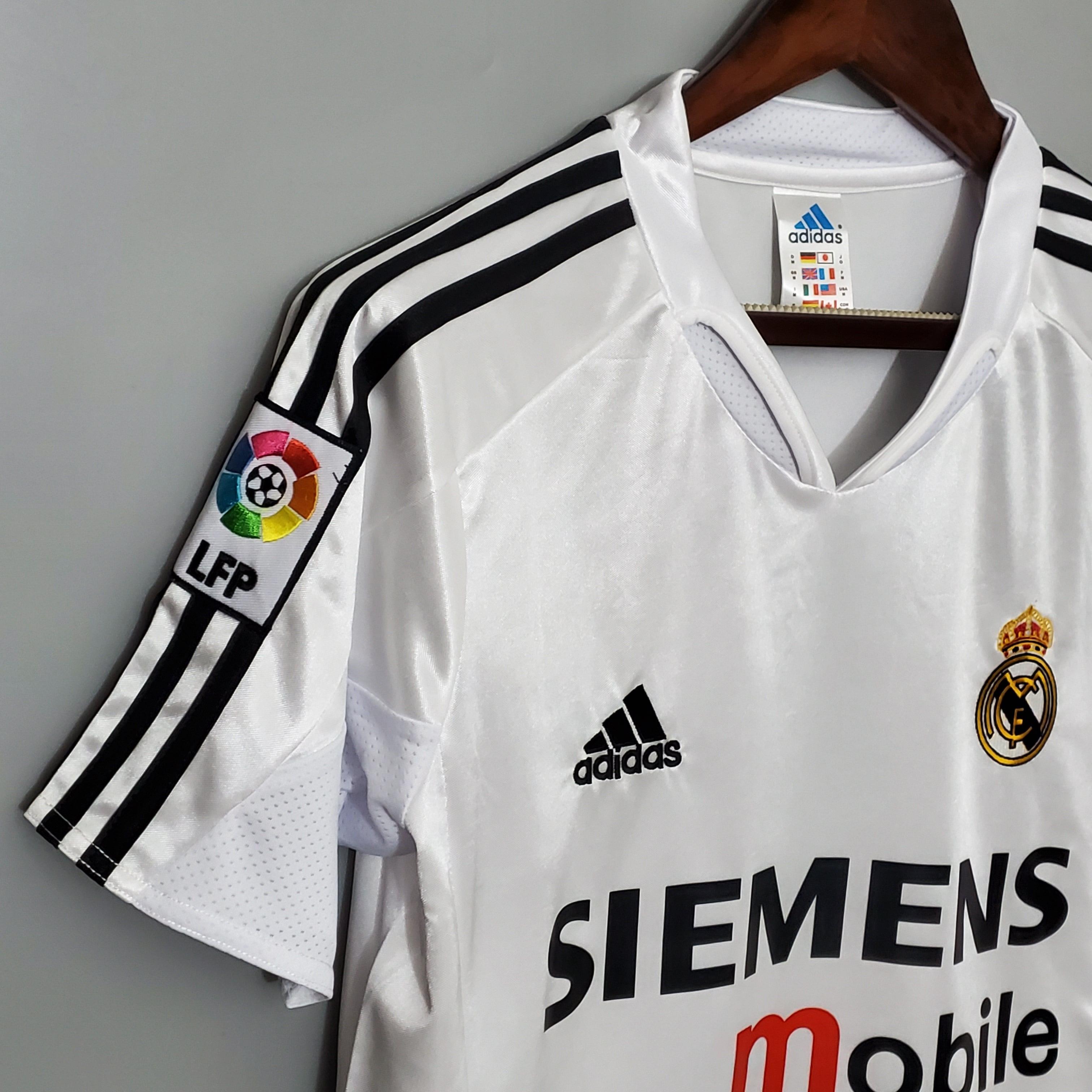 Camisa Retrô Real Madrid 2004/05 Home