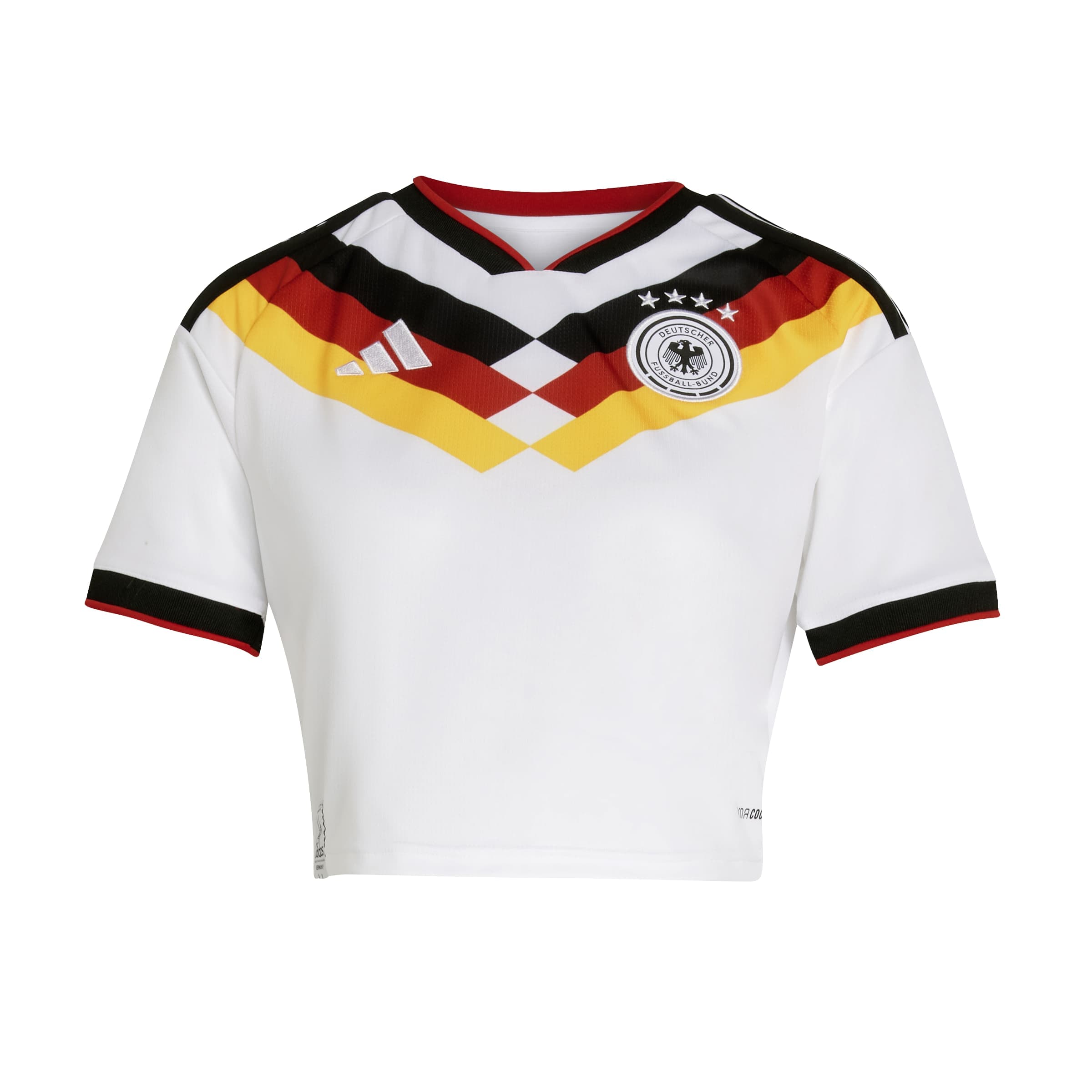 Cropped Alemanha Feminino 2026 Home