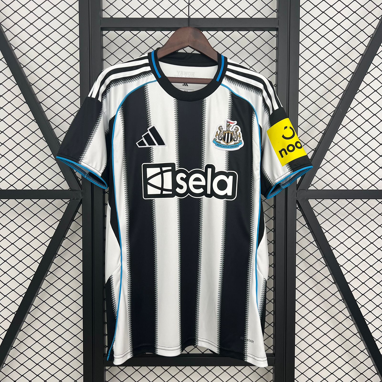 Camisa Newcastle United Home 25/26 - Adidas Torcedor Masculina