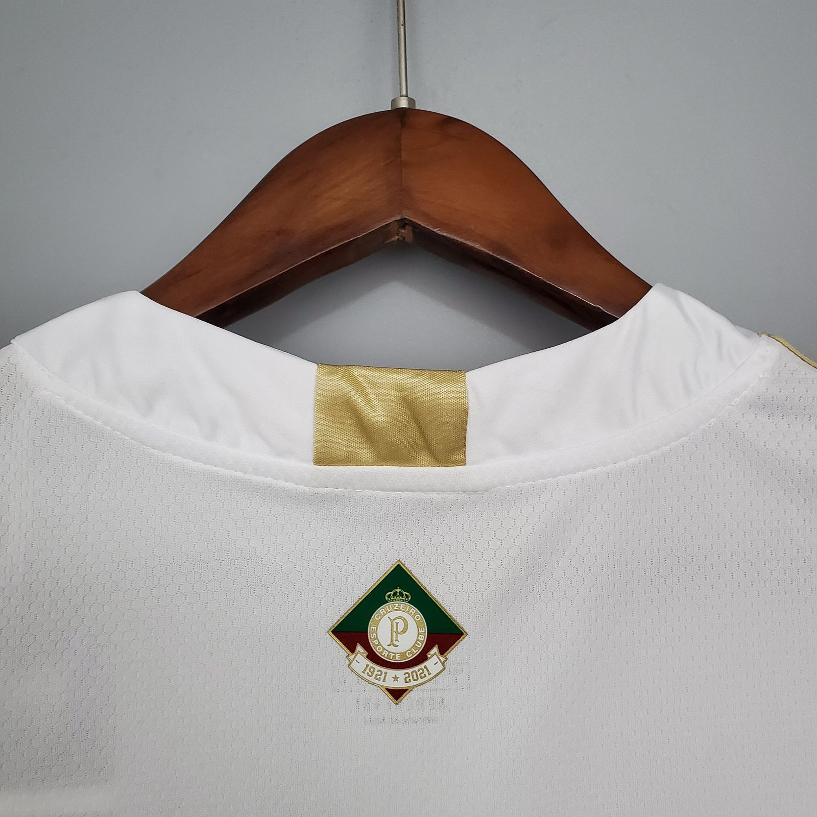 Camisa Retro 21/22 Cruzeiro com todos patrocinadores away Branco