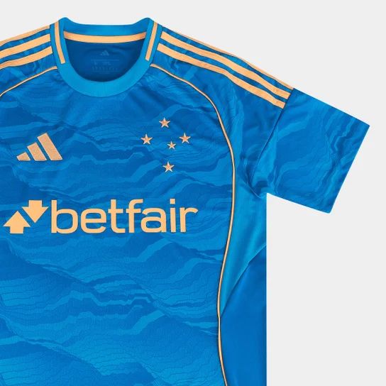 Camisa Cruzeiro 3 25/26 - Adidas Versão Masculina COM PATROCINIO