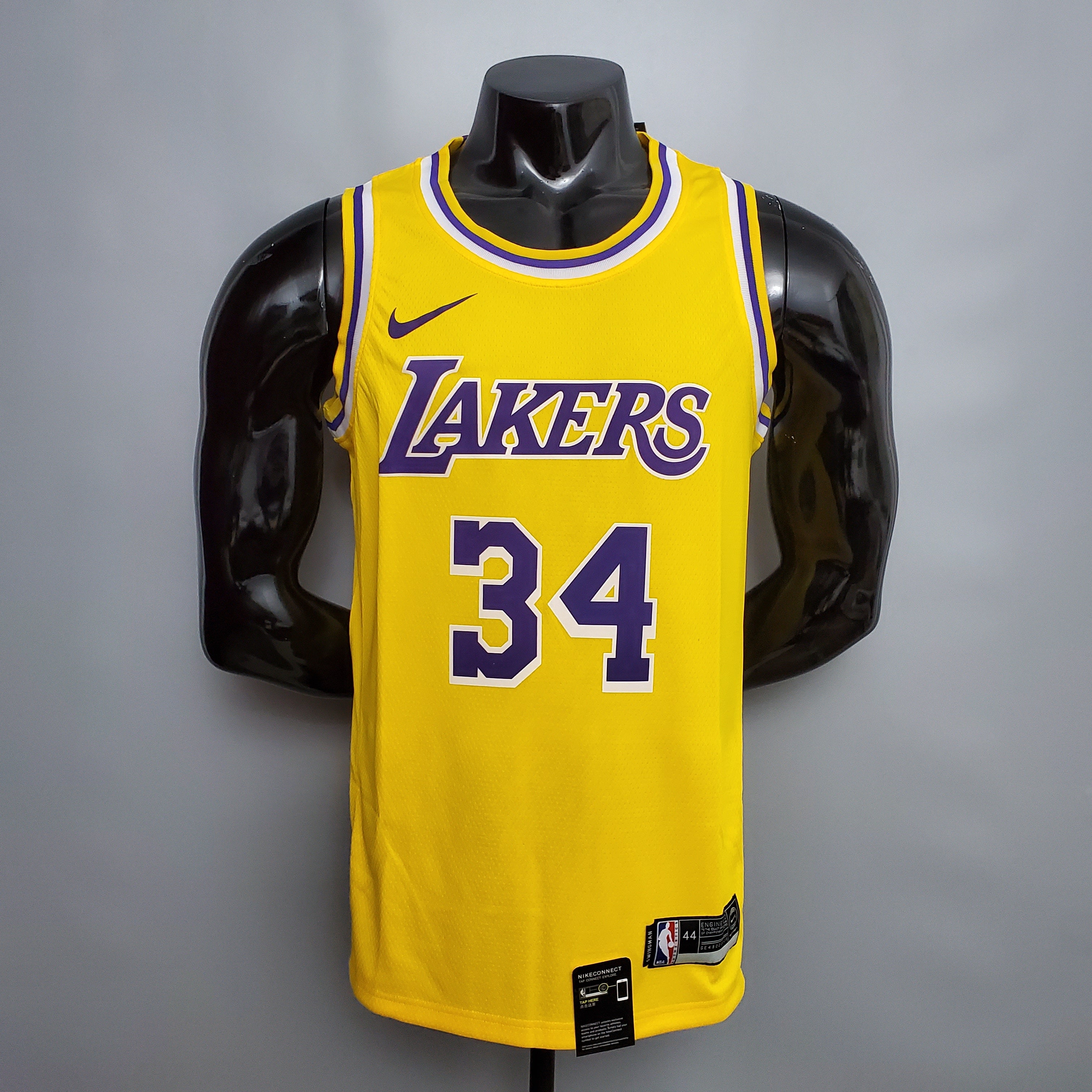 Regata NBA Los Angeles Lakers Yellow (Escolha seu Jogador)