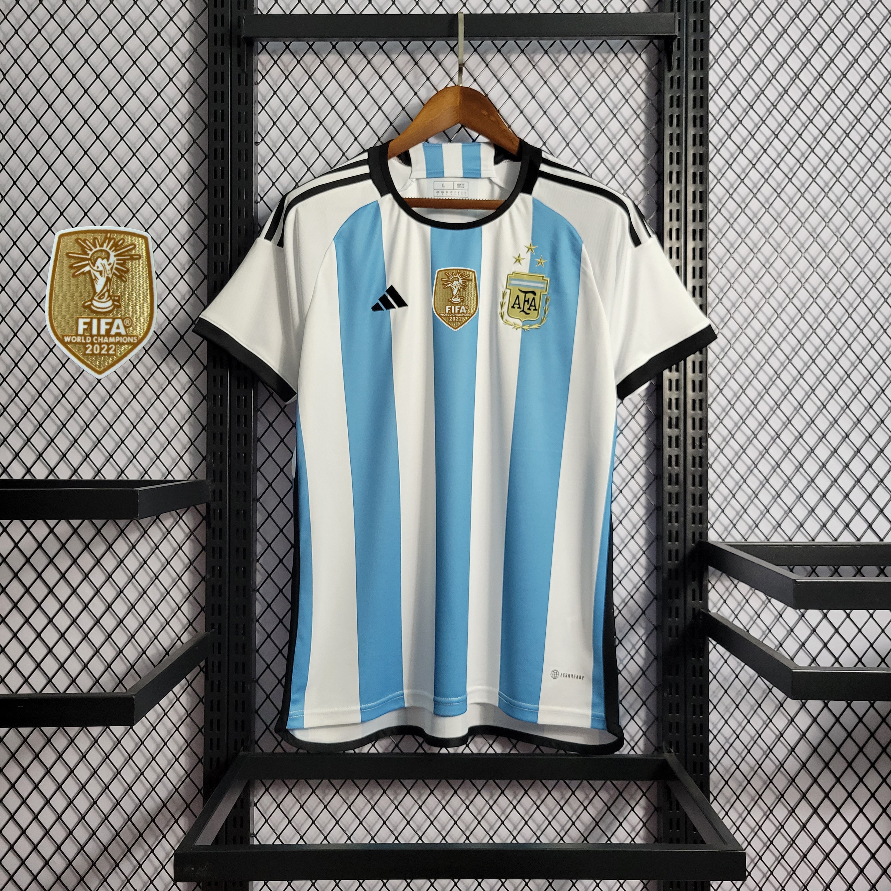 Camisa Seleção Argentina 2022/23 - 3 Estrelas