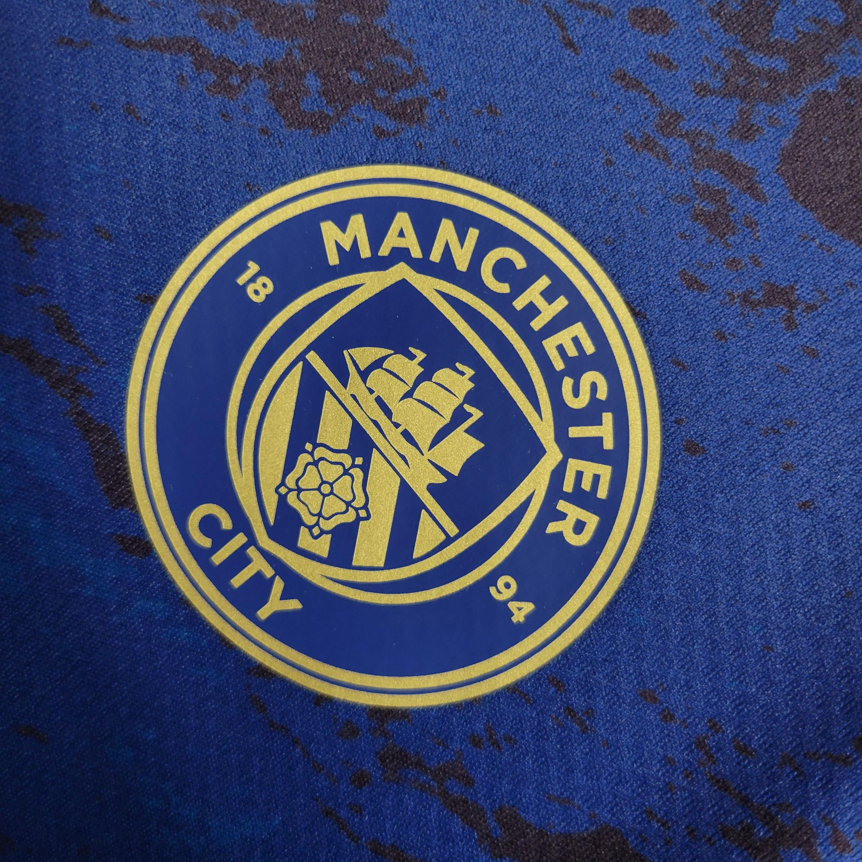 Camisa Manchester City 2023/24 Blue Edition