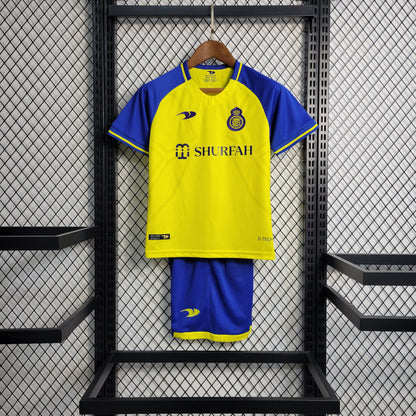 Conjunto Infantil Al-Nassr Football Club 2023/24 - Home