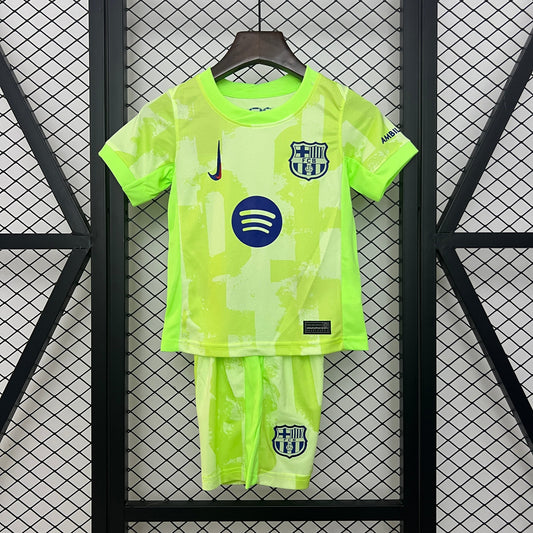 Conjunto Infantil Barcelona 2024/25 Third
