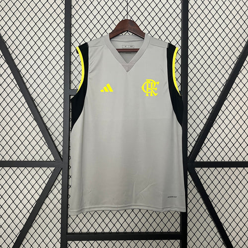 Camisa Regata Flamengo 2024/25 Treino Cinza