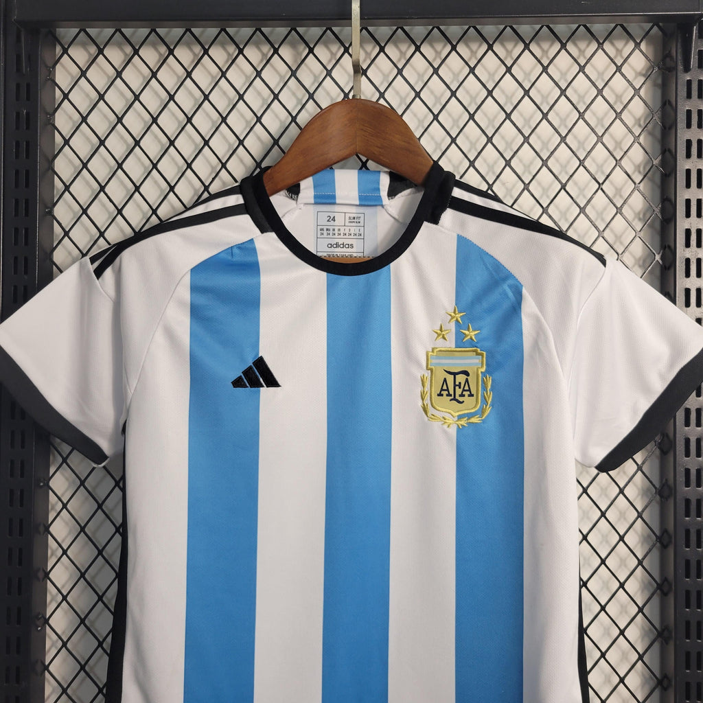 Conjunto Infantil Argentina 2022/23 - Home
