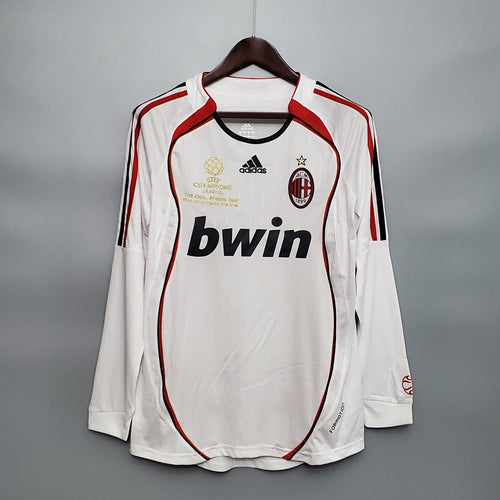Camisa Longa Retrô Milan 2006/07 Away