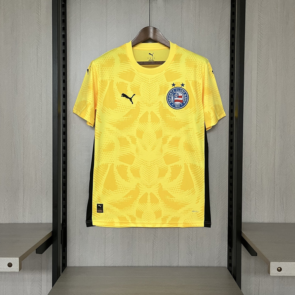 Camisa 25 26 Bahia Goalkeeper Yellow Jersey