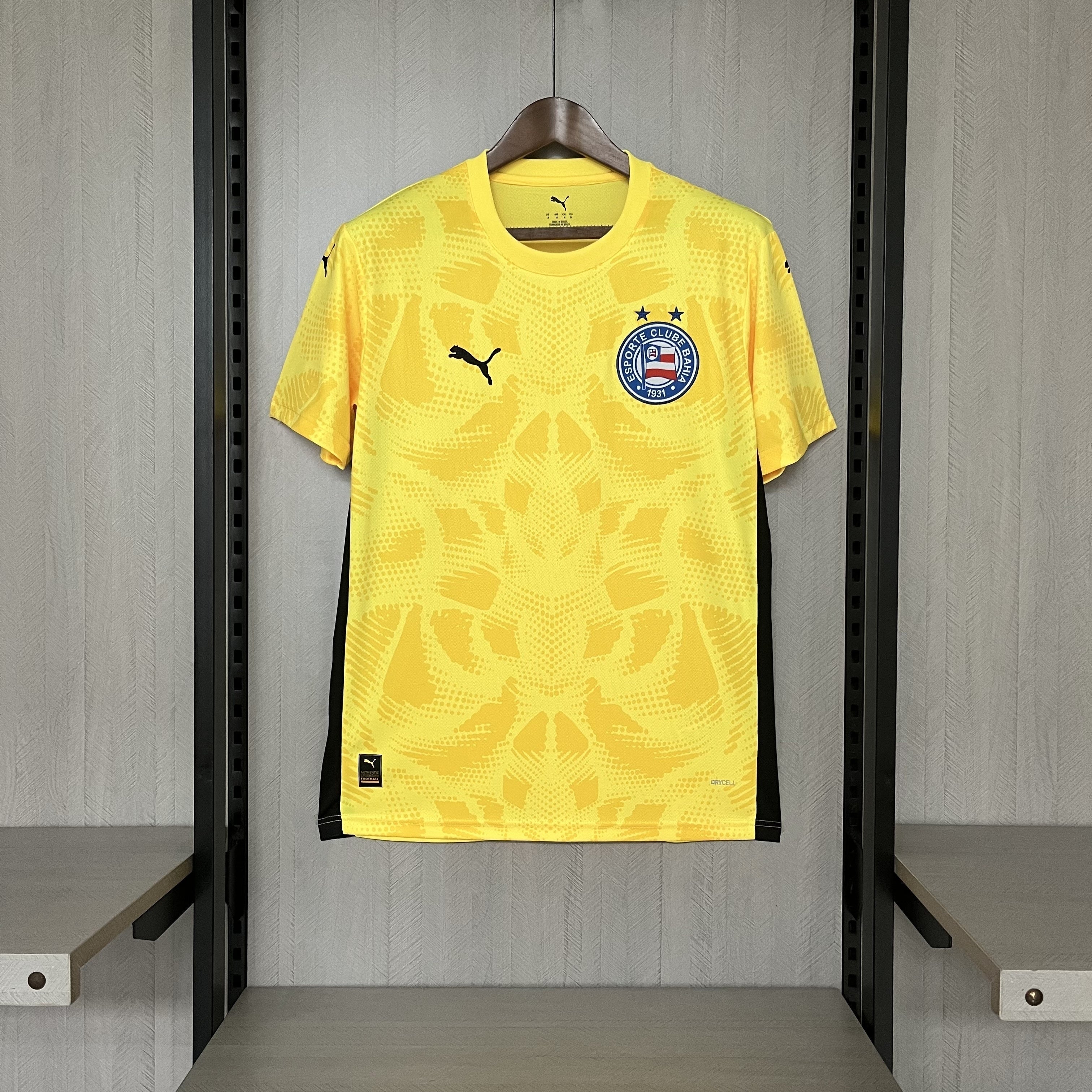 Camisa 25 26 Bahia Goalkeeper Yellow Jersey
