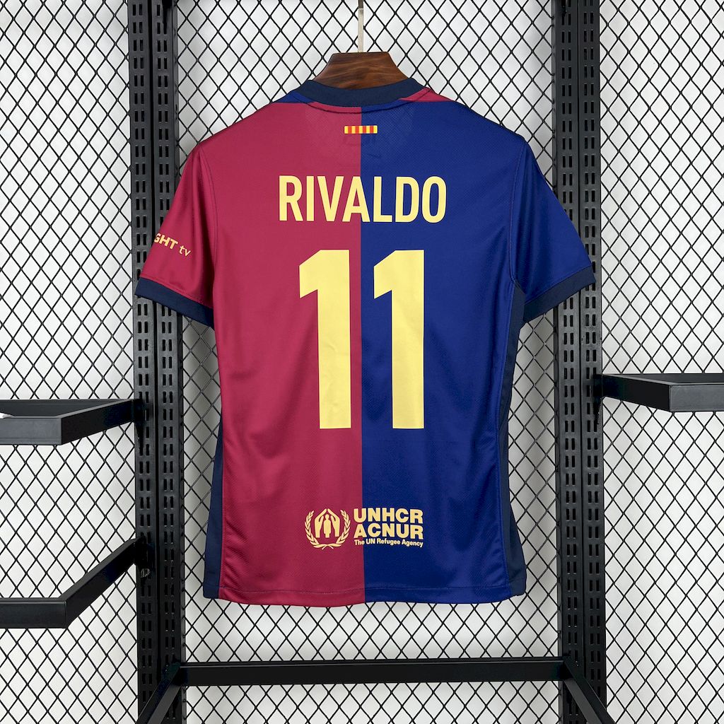 Camisa Barcelona 2024/25 Comemorativa 125th