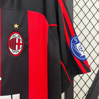 Camisa Retrô Milan 2000/01 Home