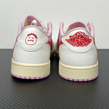 Air Jordan 1 Retro Low OG SP Travis Scott Sail Tropical Pink