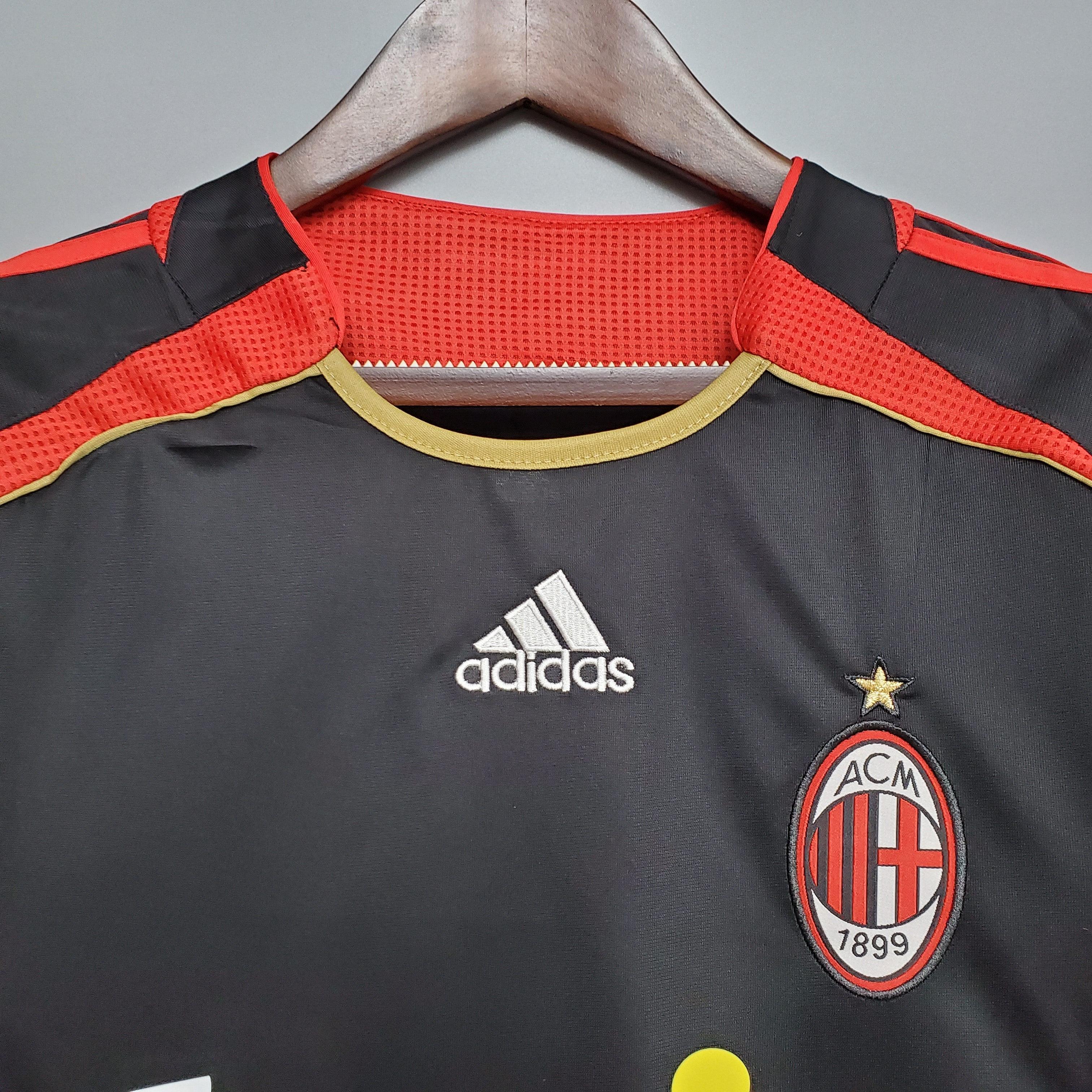 Camisa Retrô AC Milan 2006/06 Terceira