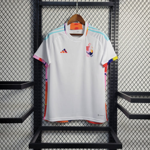 Camisa Seleção Bélgica 2022/23 Away Branca