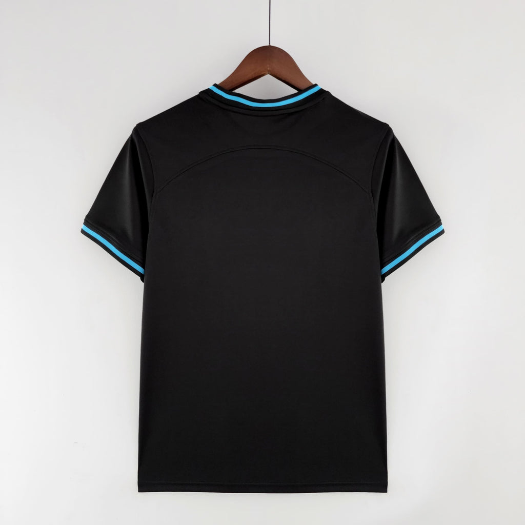 Camisa Seleção Brasil 2022/22 Edição Limitada Preta e Azul