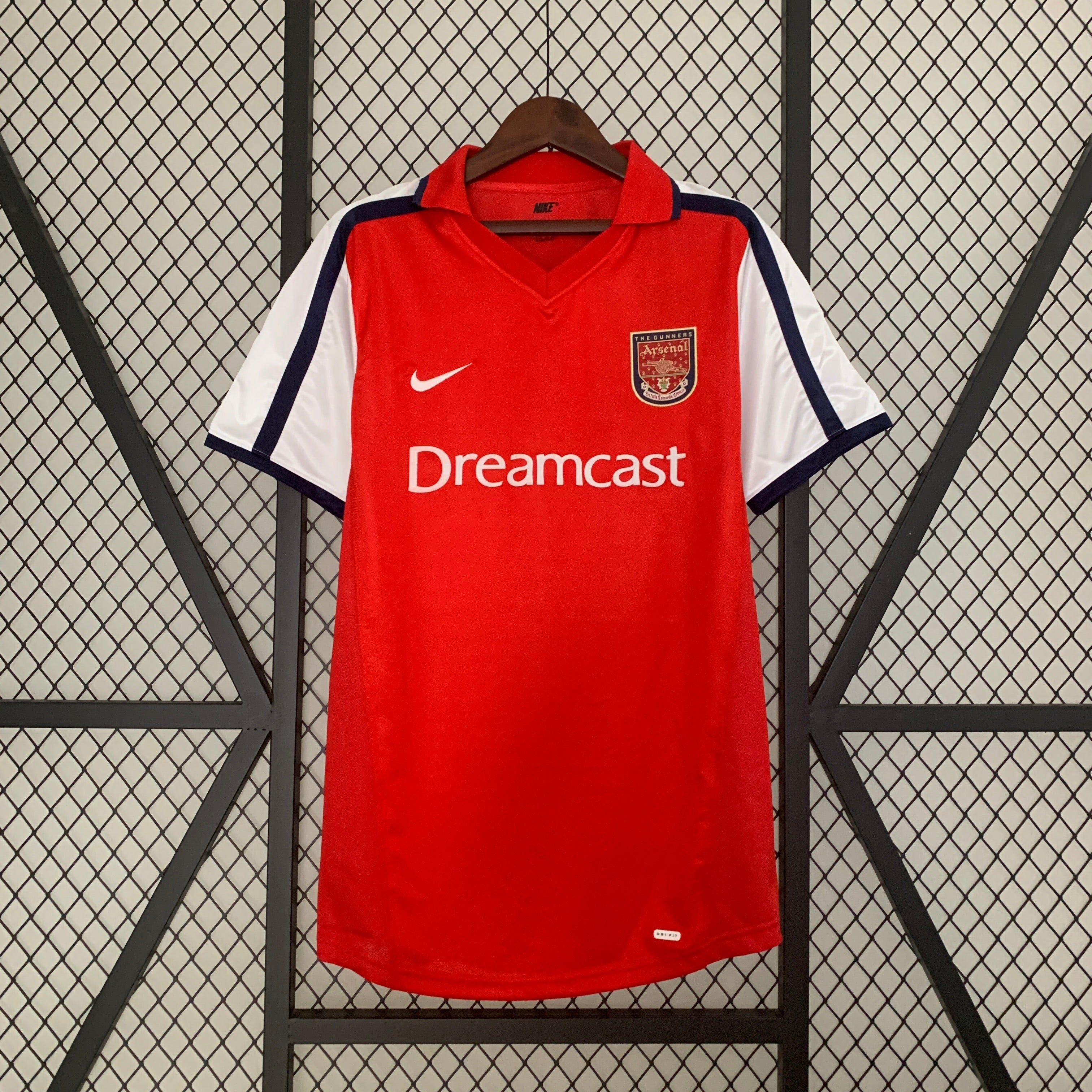 Camisa Retrô Arsenal 2001/02 Home