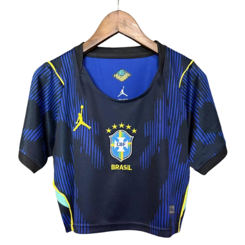 Cropped Feminino Seleção Brasil 2026/27 Away