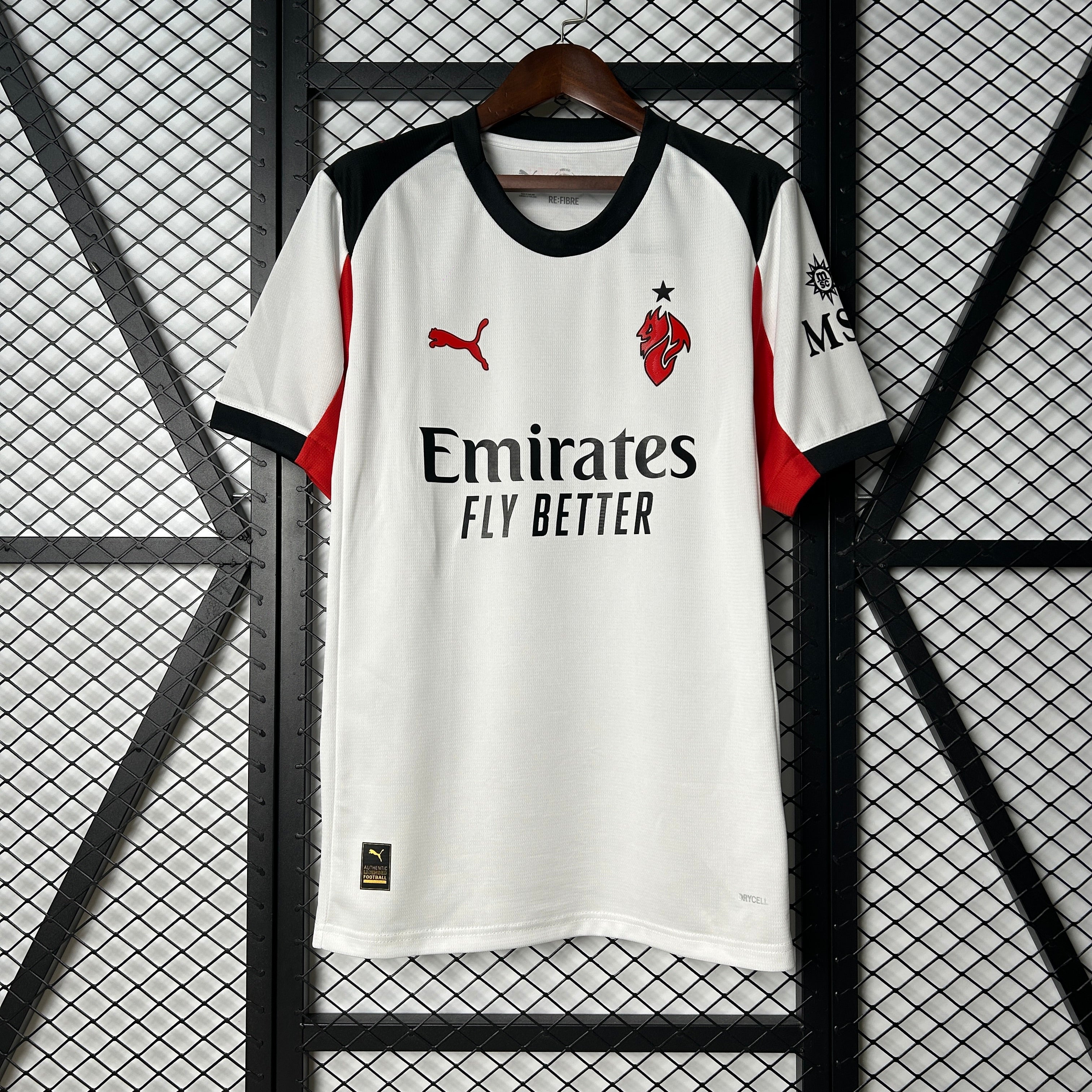 Camisa Ac Milan away 2025/26 Torcedor Masculina