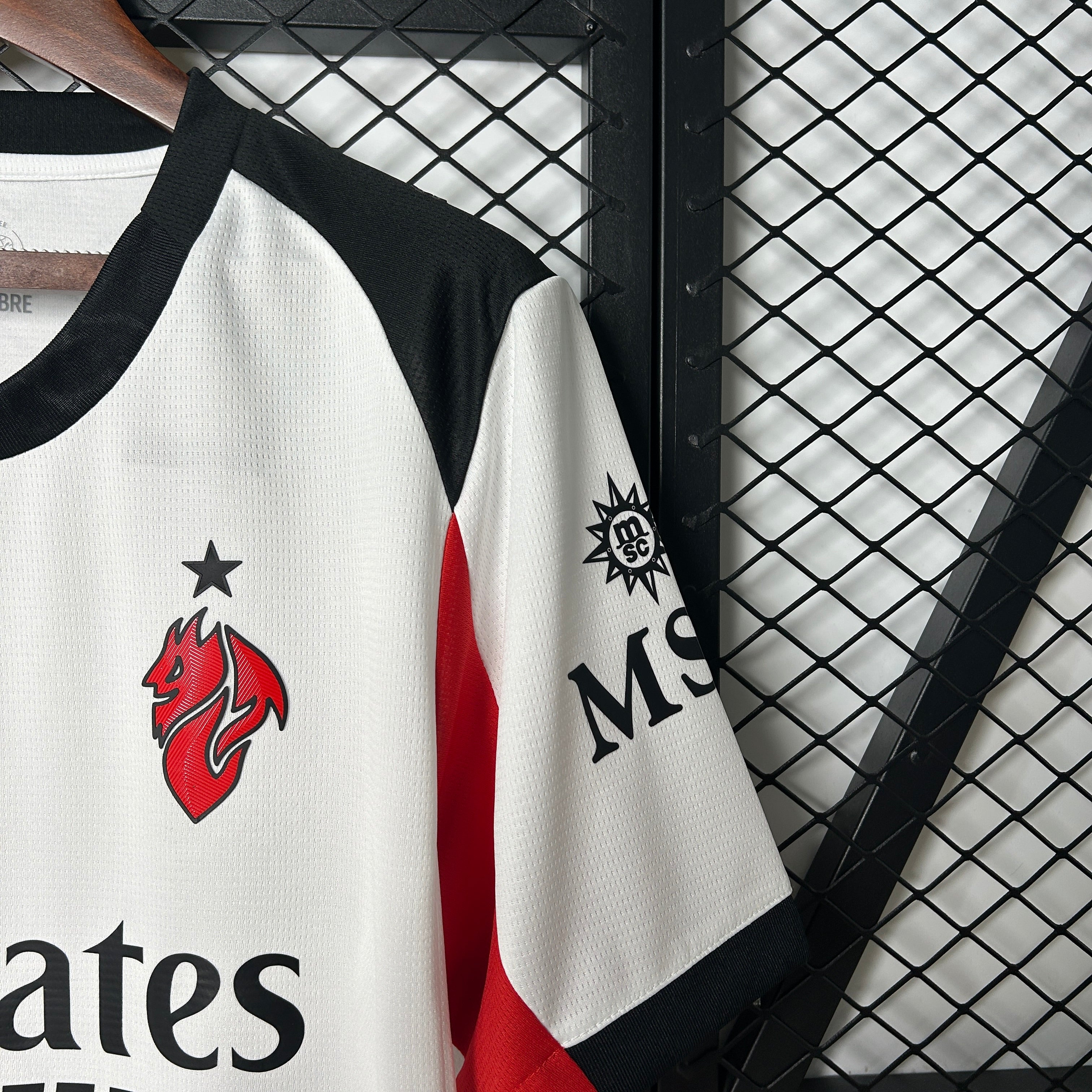 Camisa Ac Milan away 2025/26 Torcedor Masculina