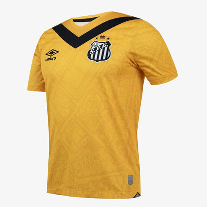 Camisa Santos FC Away 24/25 + #Neymar Jr 10 - Versão Torcedor Masculina