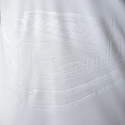 Camisa Santos FC Away 24/25 + #Neymar Jr 10 - Versão Torcedor Masculina Branca