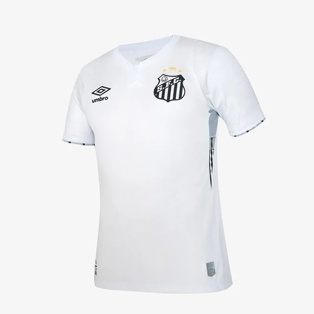 Camisa Santos FC Away 24/25 + #Neymar Jr 10 - Versão Torcedor Masculina Branca