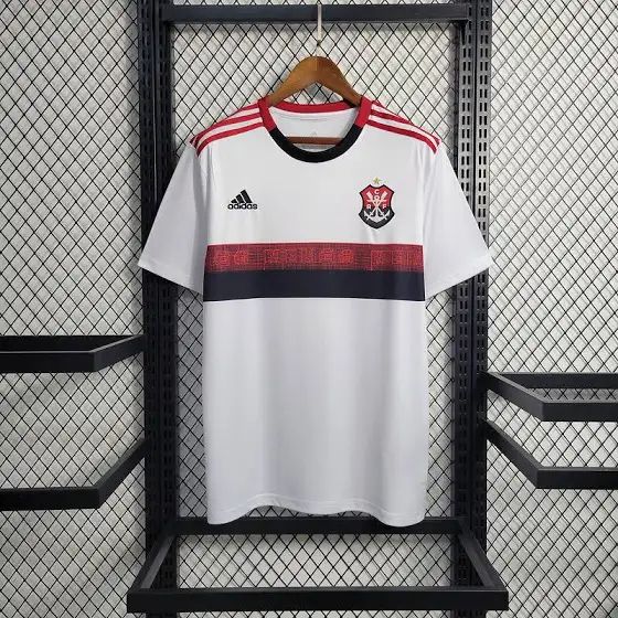 Camisa Flamengo II Retrô 19/20 Masculina Torcedor - Branca