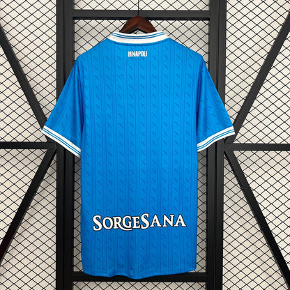Camisa Napoli Home 25/26 - EA7 Torcedor Masculina