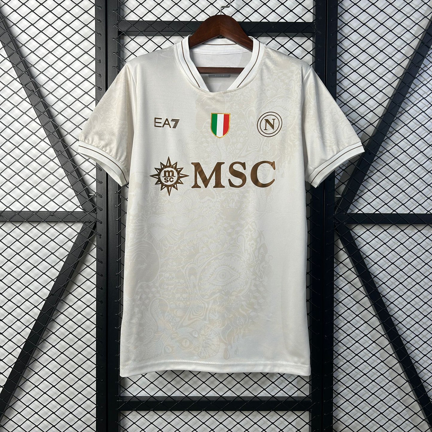 Camisa Napoli Away 25/26 - EA7 Torcedor Masculina