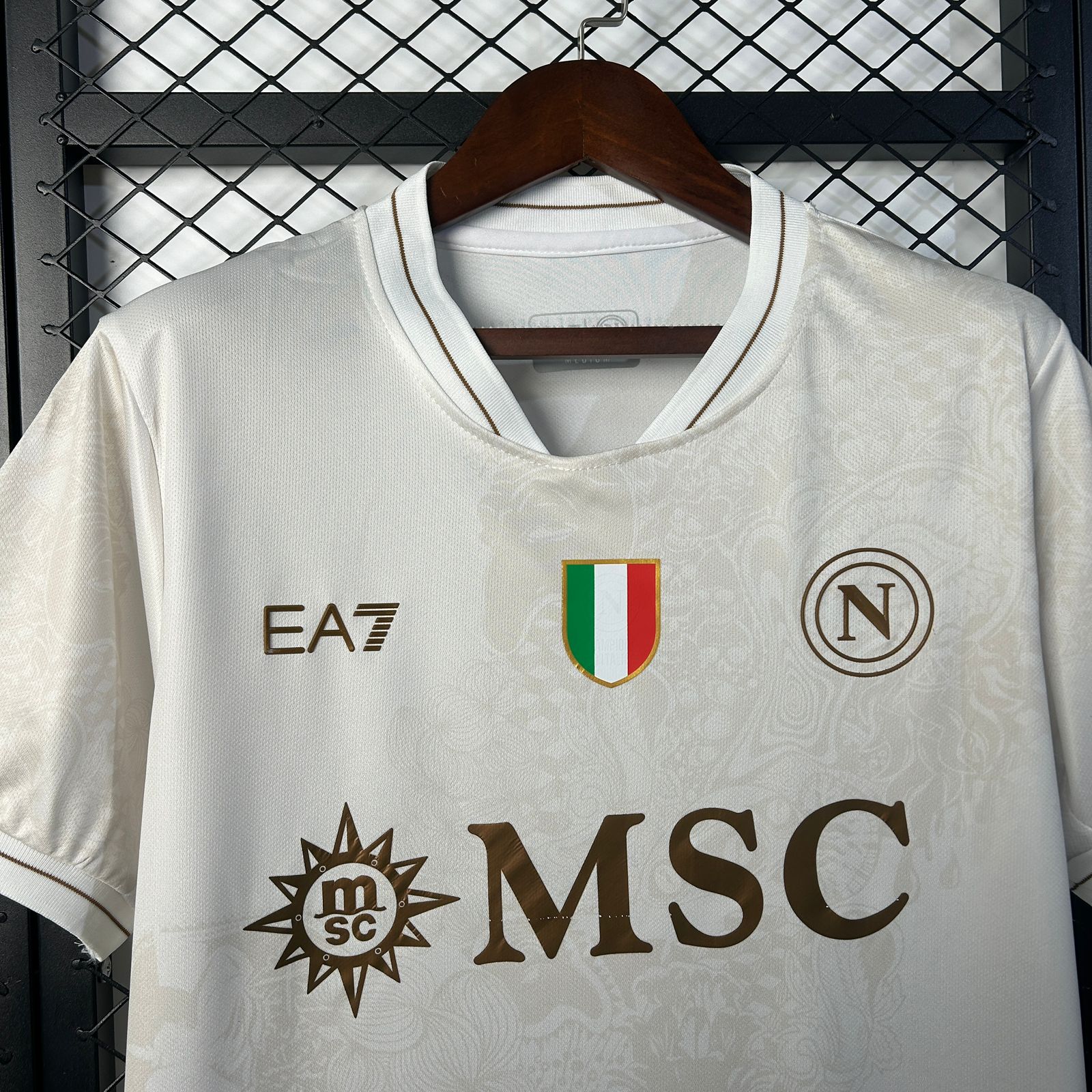 Camisa Napoli Away 25/26 - EA7 Torcedor Masculina