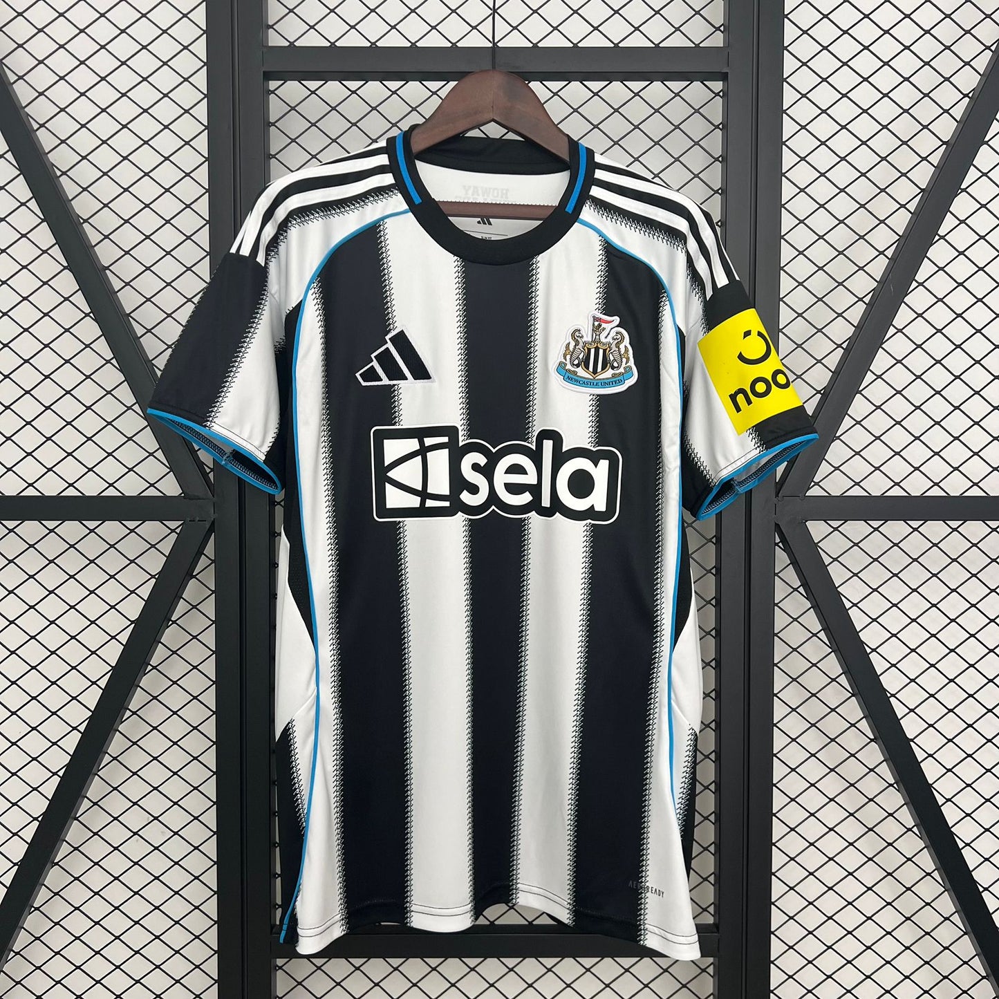 Camisa Newcastle United Home 25/26 - Adidas Torcedor Masculina