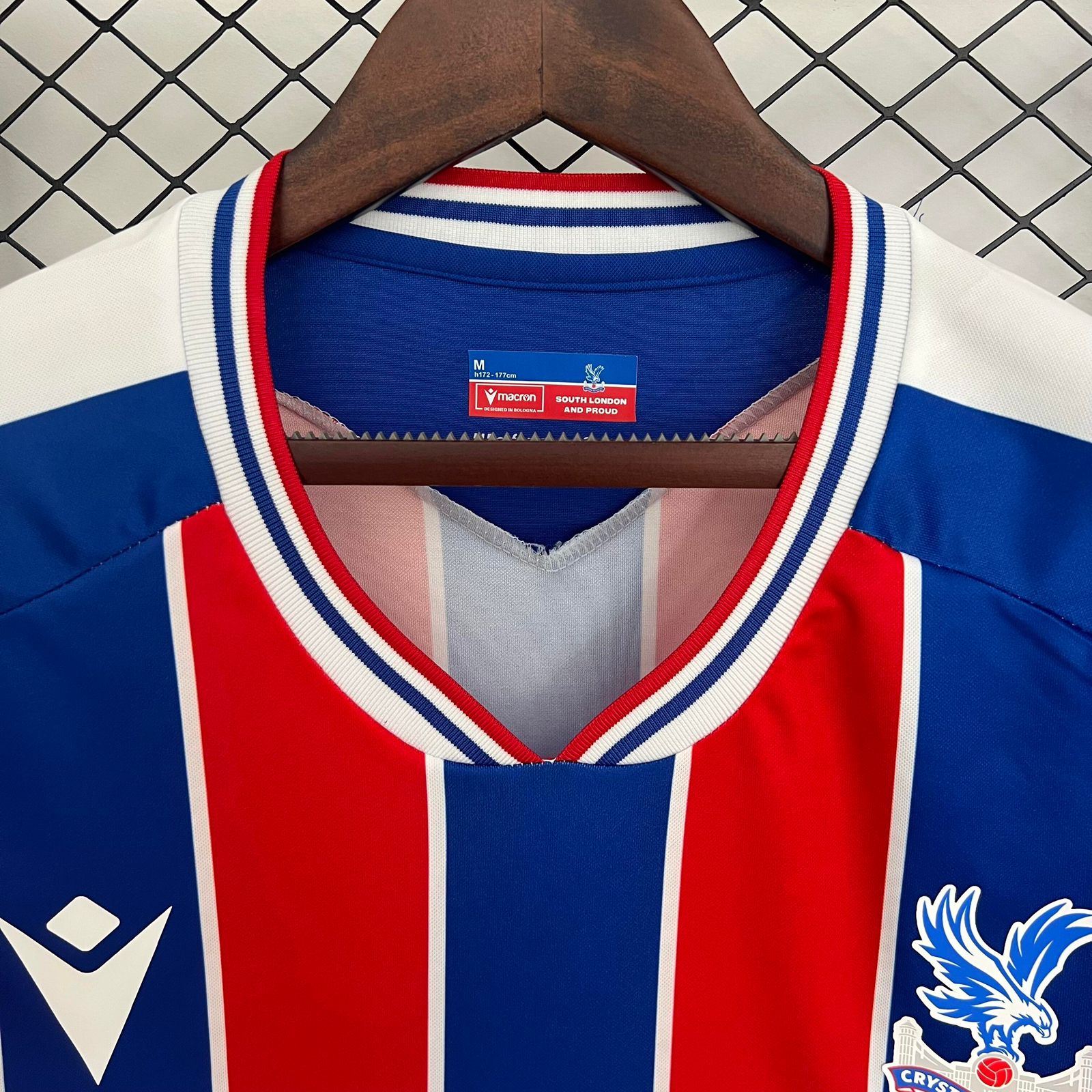 Camisa Crystal Palace Home  25/26 - Torcedor Masculina
