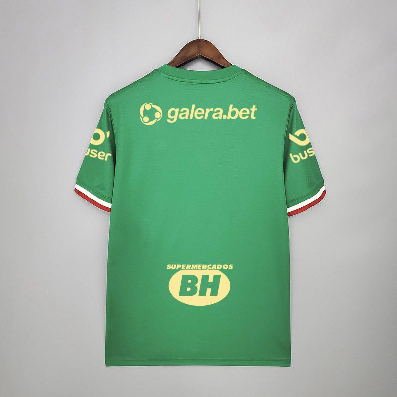Camisa Retro 21/22 Cruzeiro Com todos Patrocinios away VERDE