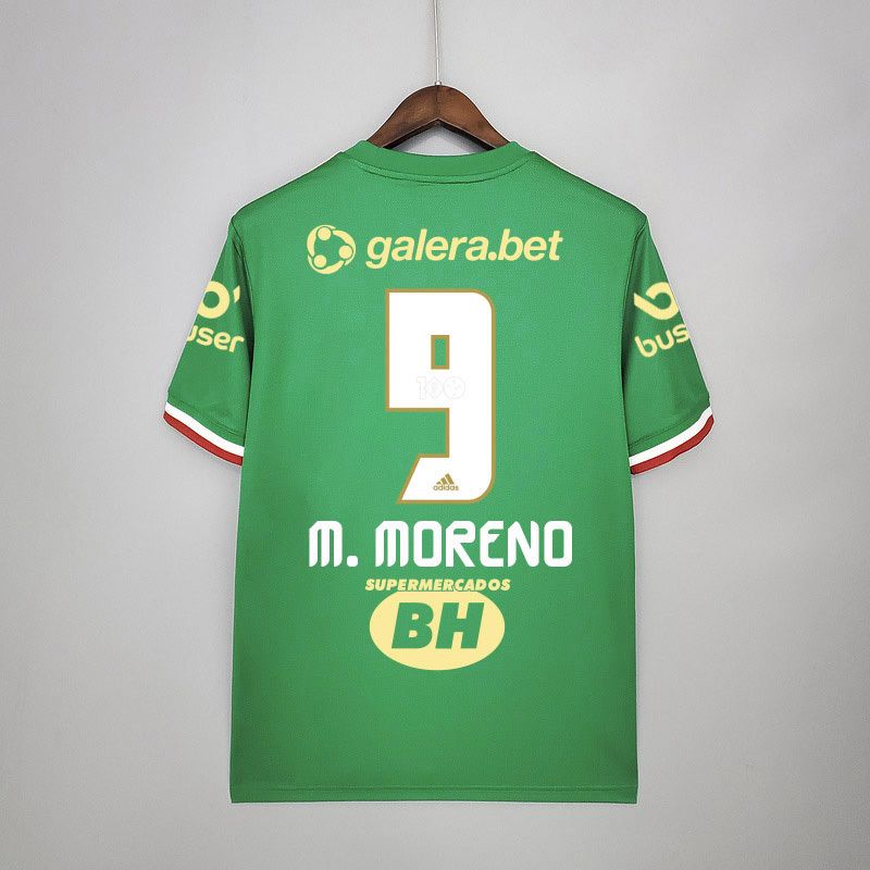 Camisa Retro 21/22 Cruzeiro Com todos Patrocinios away VERDE