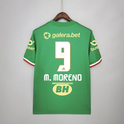 Camisa Retro 21/22 Cruzeiro Com todos Patrocinios away VERDE