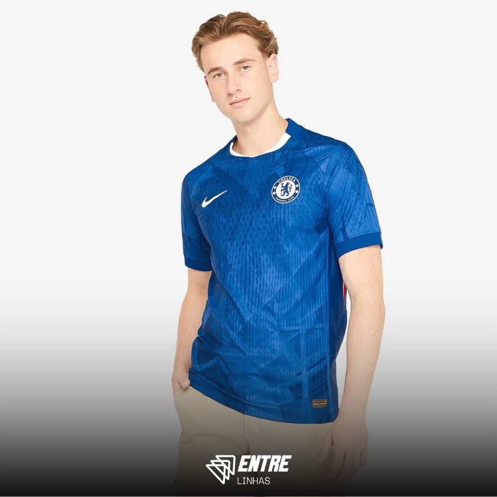 Camisa Chelsea Home 2025/26 Versão Jogador Masculina