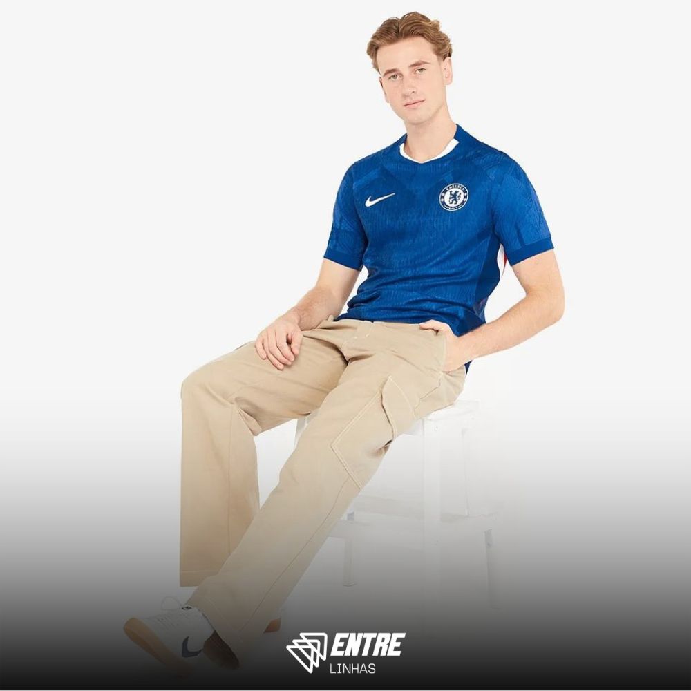 Camisa Chelsea Home 2025/26 Versão Jogador Masculina