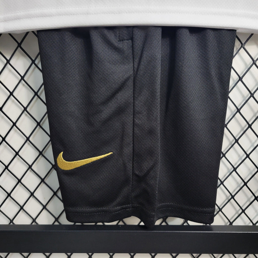 Conjunto Infantil Corinthians 2023/24 - Treino Branca