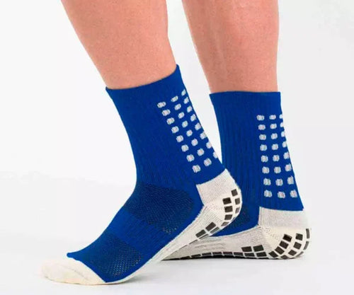 Meia Antiderrapante PRO Azul