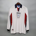 Camisa Longa Retrô Inglaterra 1998 Home