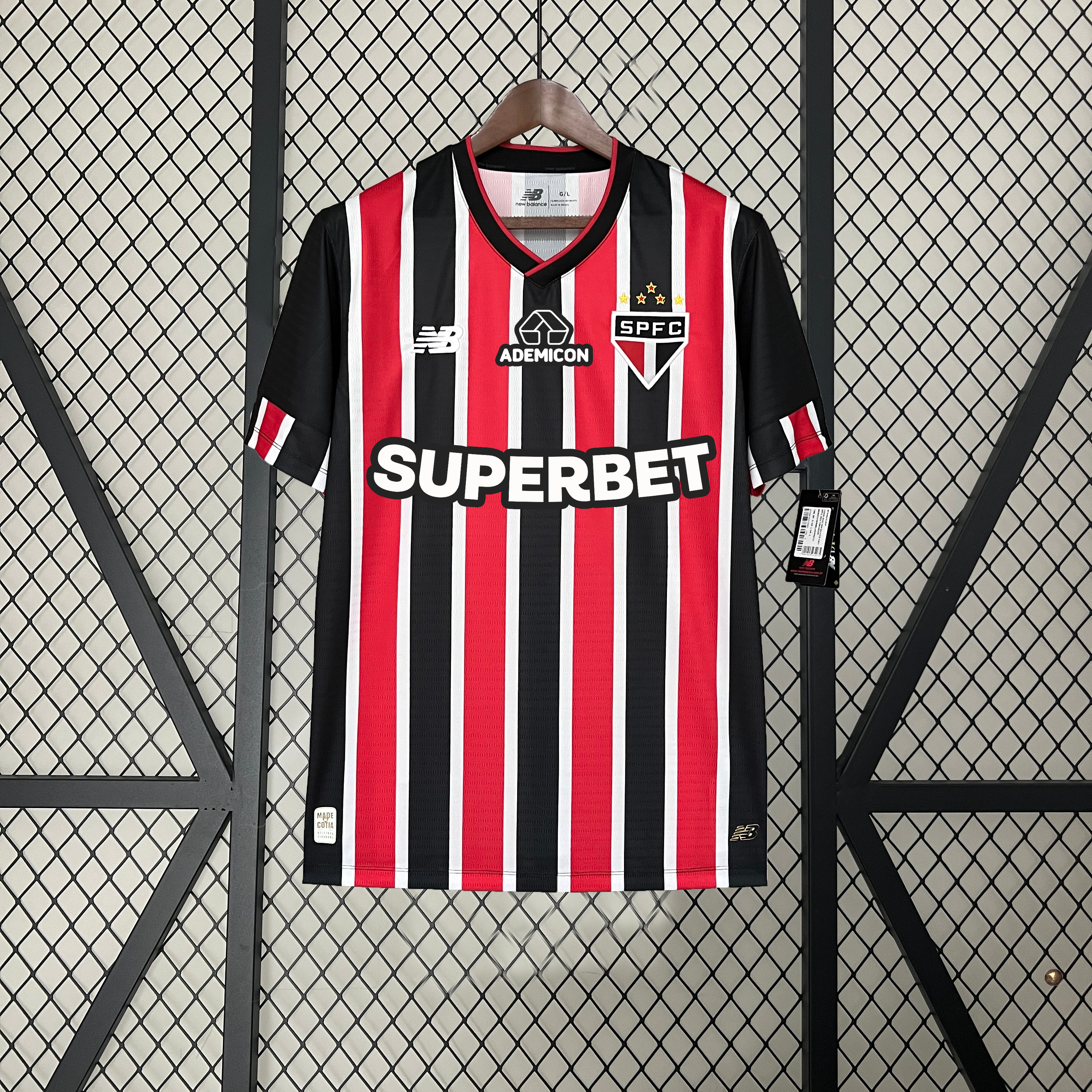 Camisa São Paulo 2024/25 Away + Patrocinadores