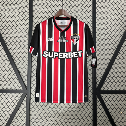 Camisa São Paulo 2024/25 Away + Patrocinadores