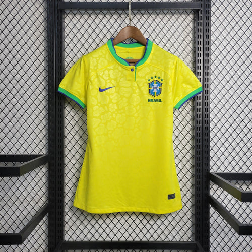 Camisa Feminina Seleção Brasil 2022/23 Home Torcedor PRO