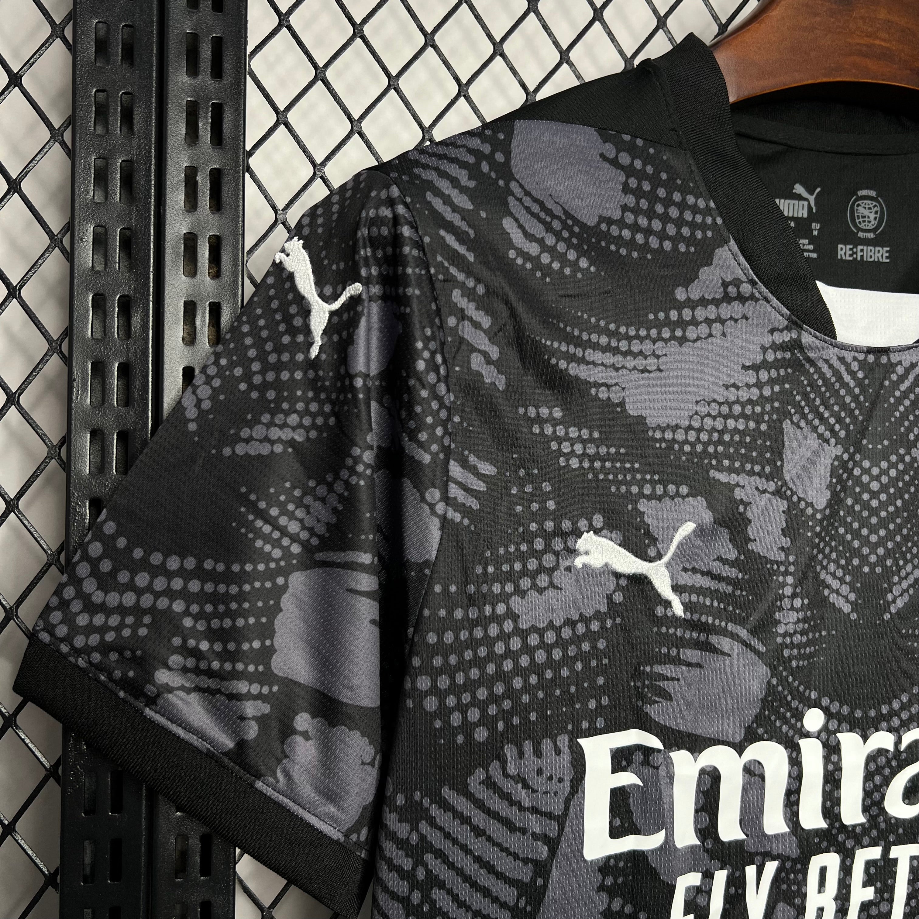 Camisa AC Milan 2024/25 Goleiro Black
