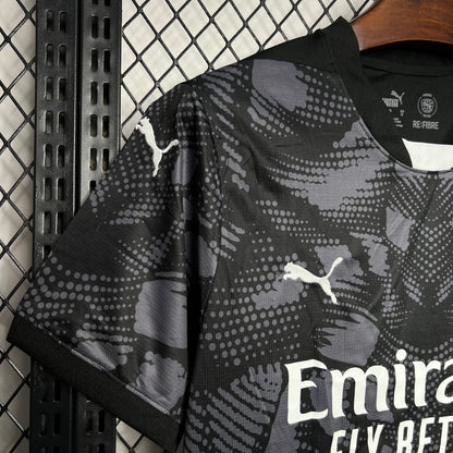 Camisa AC Milan 2024/25 Goleiro Black