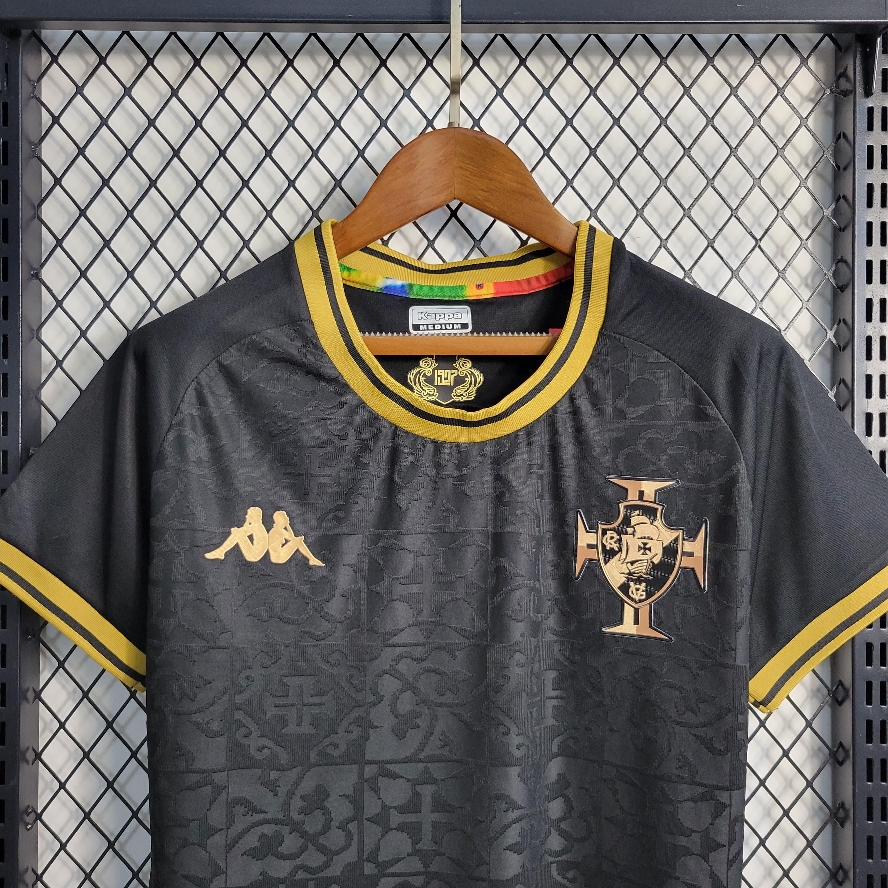 Camisa Feminina Kappa Vasco III Off-White 2022/23