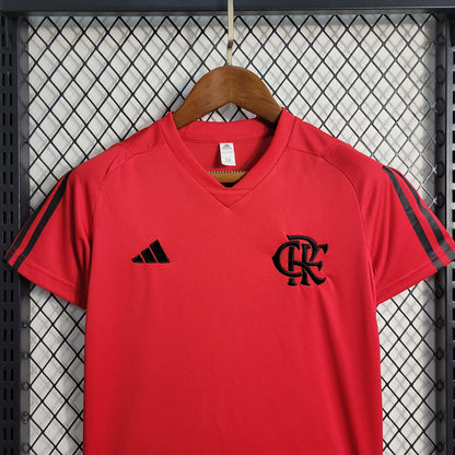 Conjunto Infantil Flamengo 2023/24 - Treino Vermelho