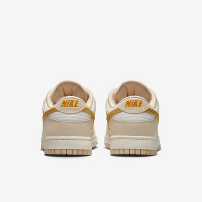 Dunk low metalic gold